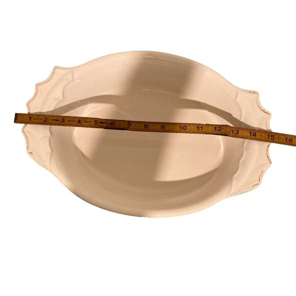 Appolia Christmas Holly Berries Oval Baking Dish Holiday Dish France - Picture 7 of 10